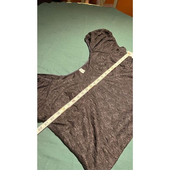 BP BLACK LACE SWEATHEART CROP TOP WOMENS SIZE 3X NEW WITH TAGS - Picture 8 of 10